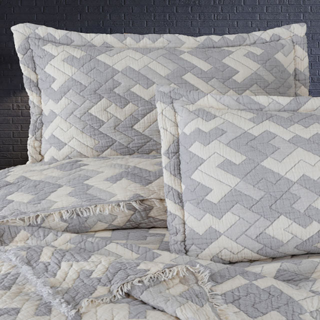 Луксозна кувертюра от 3 части - RODYA GREY - BDS-307