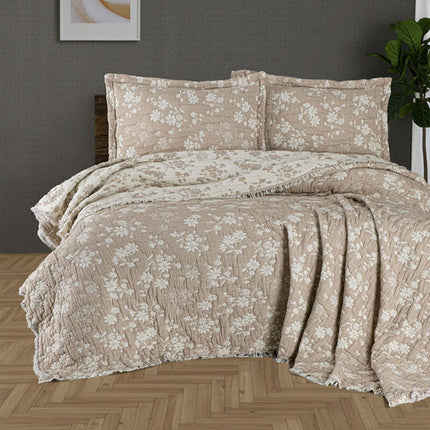 Луксозна кувертюра от 3 части - SIENTA CAPPUCCINO 