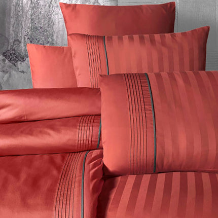 Спално бельо от VIP памучен сатен MODALIFE CINNAMON - DLX-S95