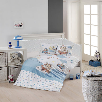 Бебешко спално бельо с бамбук – мечeта в самолети